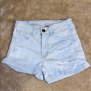 American eagle light-washed Jean shorts
